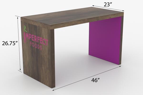 MOD-1708 Portable Parsons Counter -- w/ Dimensions